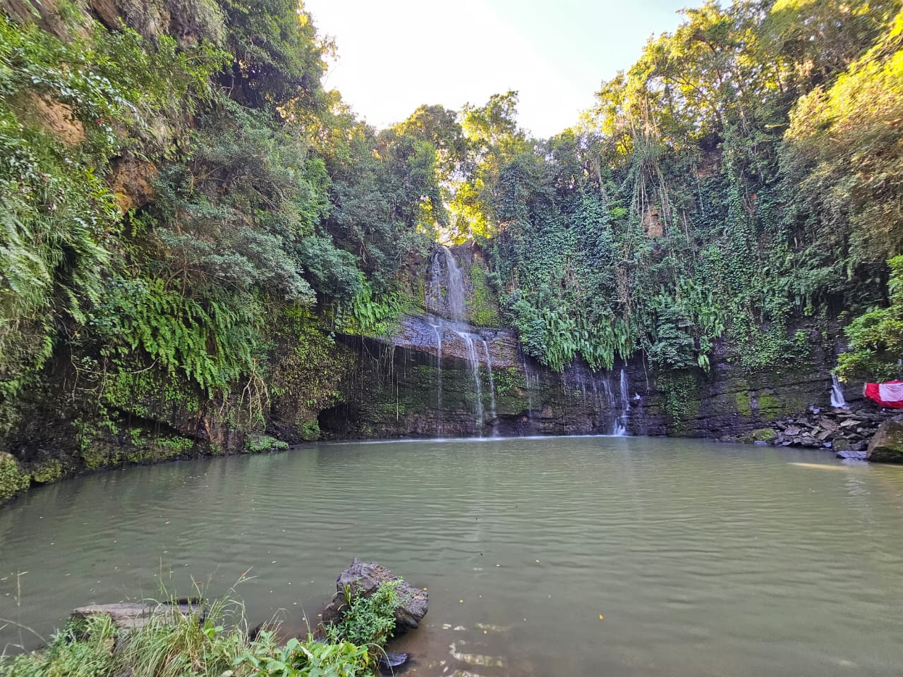 Pool Below the Falls, Lokobe