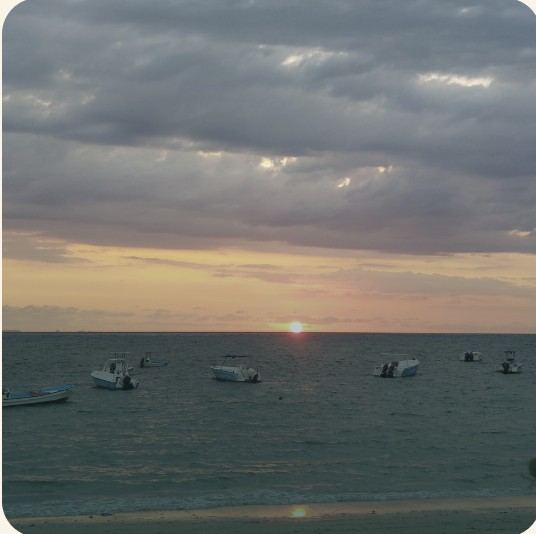 Sunset at Nosy Be